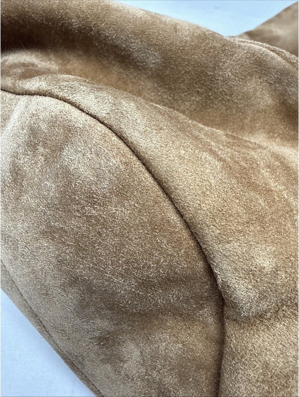 Saint Laurent YSL Maxi 4.3 JAMIE SUEDE GOLDEN LEAF COA - Picture 15 of 15